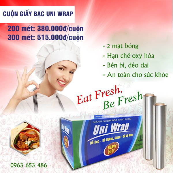 Lót giấy bạc nồi chiên không dầu