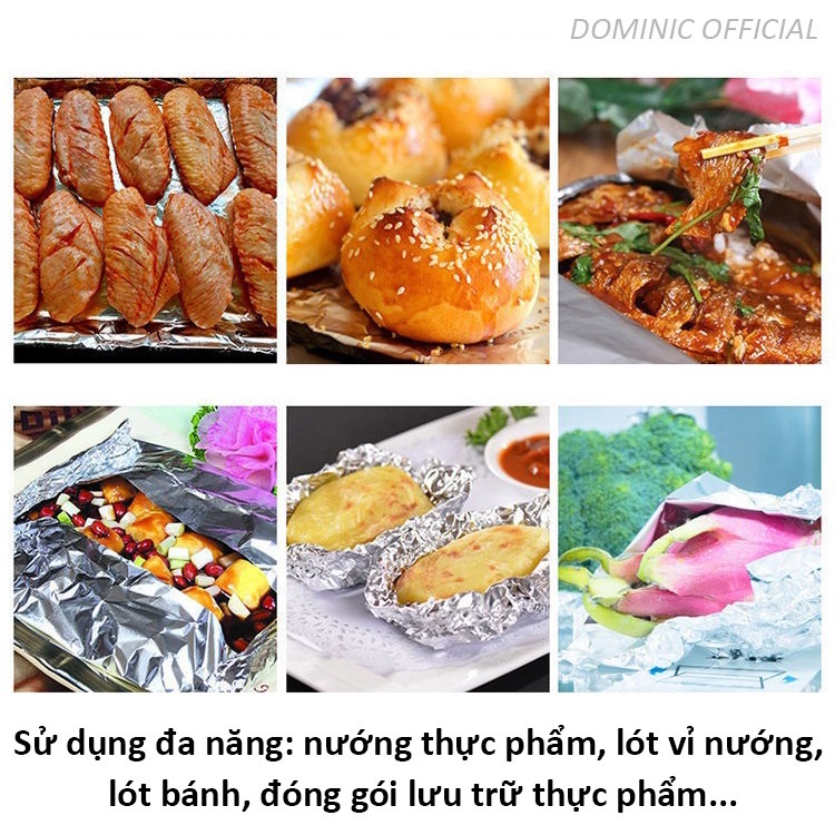 Giấy bạc nướng loại nào tốt