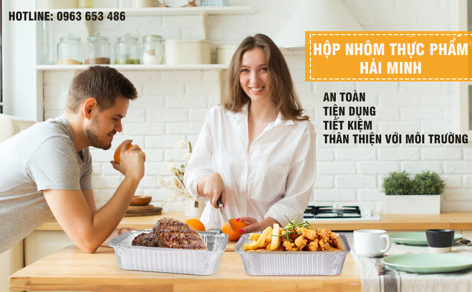hộp nhôm đựng thức ăn