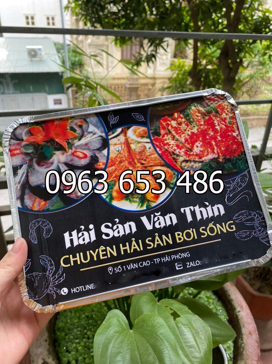 Khay nhôm đựng thức ăn