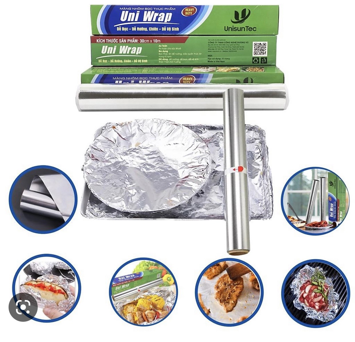 Giấy bạc nướng loại nào tốt
