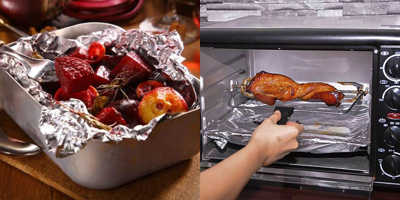 Giấy bạc có cho vào lò nướng được không