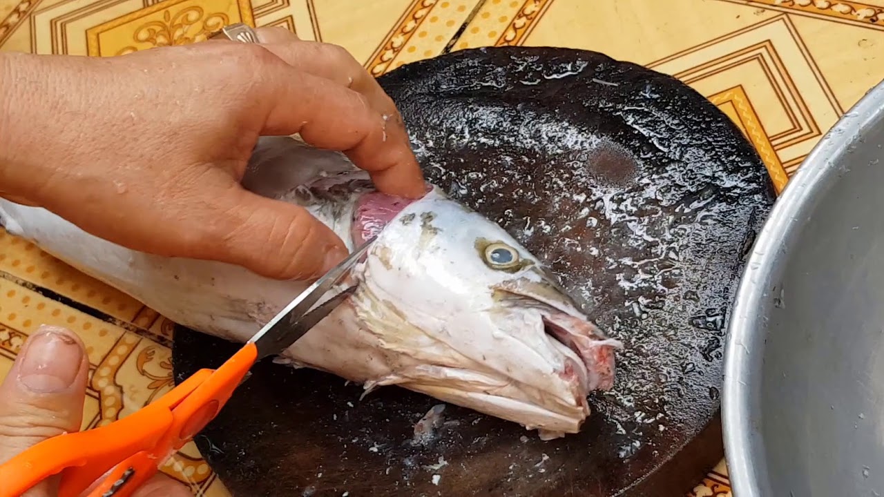 cá nướng giấy bạc bằng nồi chiên không dầu