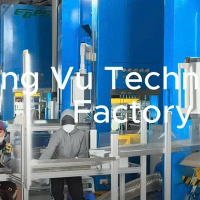 Dây chuyền sản xuất khay nhôm của công ty Dương Vũ tại Việt Nam